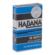 NAIPES ESPAÑOL HABANA PLASTIFICADOS X50UN