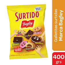 GALLETITAS SURTIDO BAGLEY X400GR