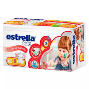 PAÑAL ESTRELLA XXG X8UN