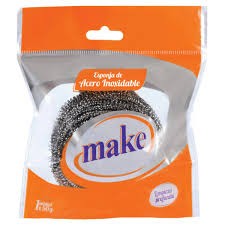 ESPONJA DE ACERO INOX 10GR MAKE