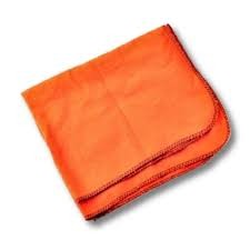 FRANELA NARANJA 50X40