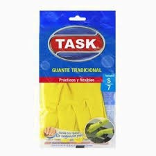 GUANTE TASK AMARILLO S