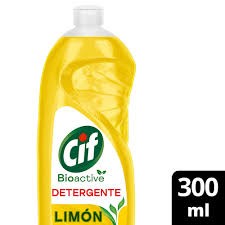 DETERG CIF BIOACTIVE 300ML LIMÓN