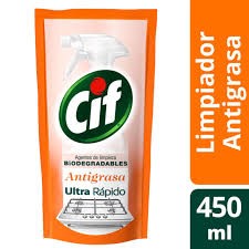 LIMP COCINA CIF ANTIGRASA 450ML DOY PACK