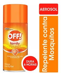 REPELENTE AEROSOL OFF NARANJA 165CC