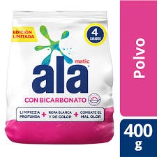 JAB POLVO MATIC ALA 400GR BICARBONATO