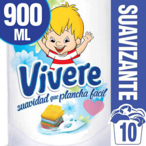 SUAVIZANTE VIVERE 900ML PLANCHA FACIL