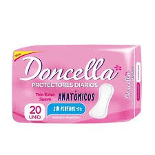 PROTECTOR DIARIO DONCELLA X20UN