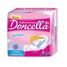 TOALLA FEM DONCELLA X8UN