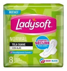 TOALLA FEM LADY SOFT NORMAL X8UN