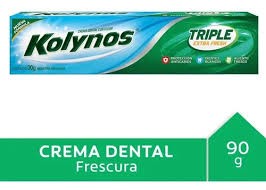 CREMA DENTAL KOLYNOS TRIPLE EXTRA FRESH 90 GR