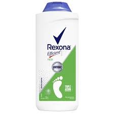 TALCO P/PIES REXONA EFFICIENT 100GR FRESH