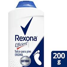 TALCO P/PIES REXONA EFFICIENT 200GR ORIGINAL