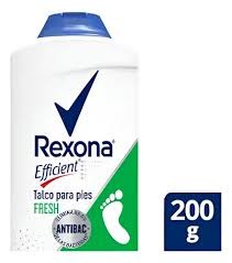 TALCO P/PIES REXONA EFFICIENT 200GR FRESH