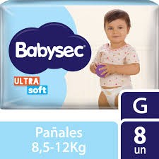 PAÑAL BABY SEC G X8UN