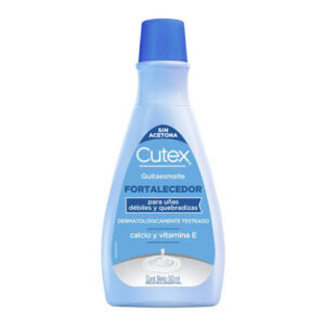 QUITAESMALTE CUTEX 50ML FORTALECEDOR