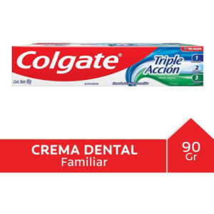 CREMA DENTAL COLGATE 90GR TRIPLE ACCIÓN